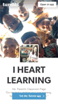 Mobile Screenshot of iheartlearning.org